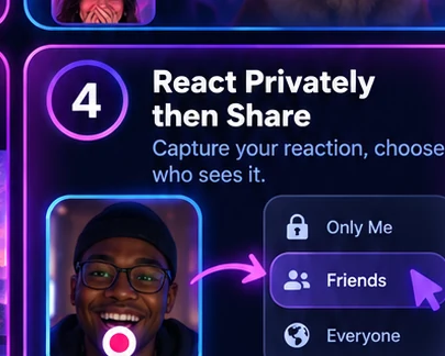 Original fictional private reaction demo