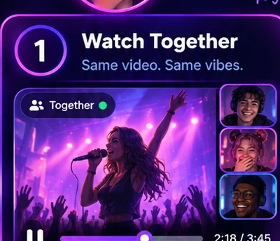 Original fictional Watch Together demo